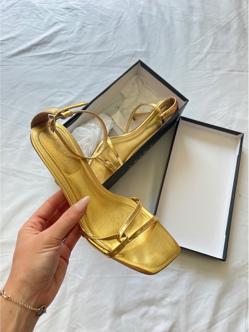 Akira Gold Heels